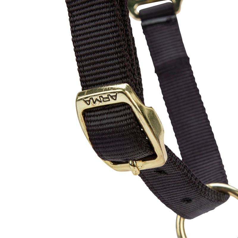 Shires ARMA Premium Adjustable Headcollar - Black-2