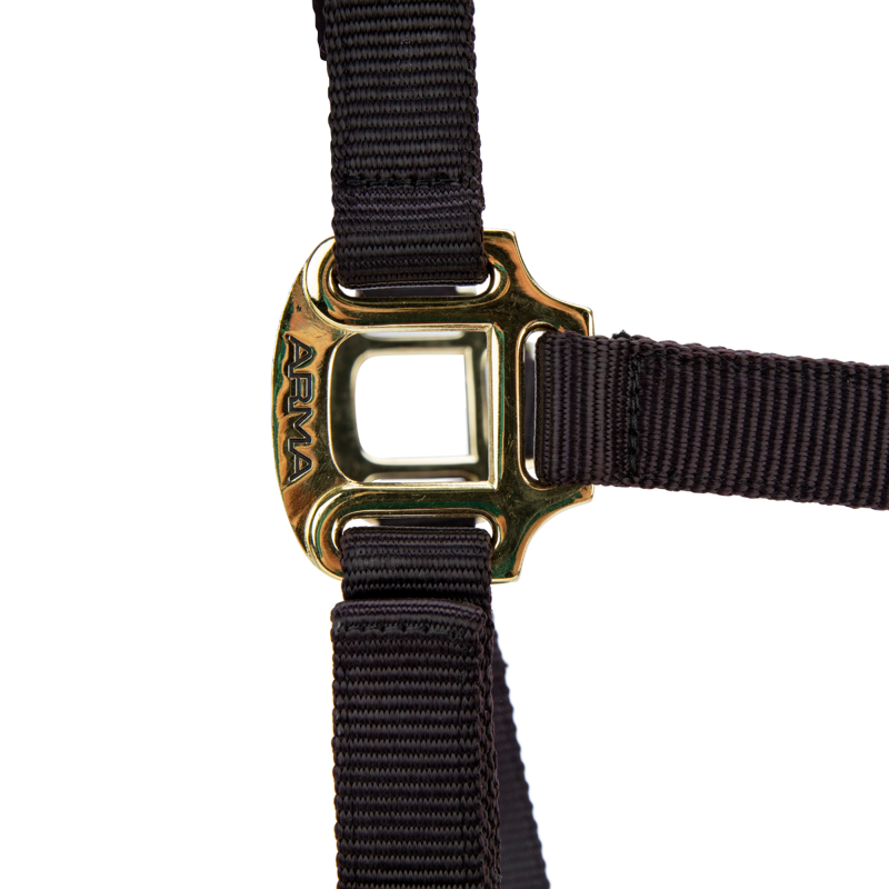 Shires ARMA Premium Adjustable Headcollar - Black-3
