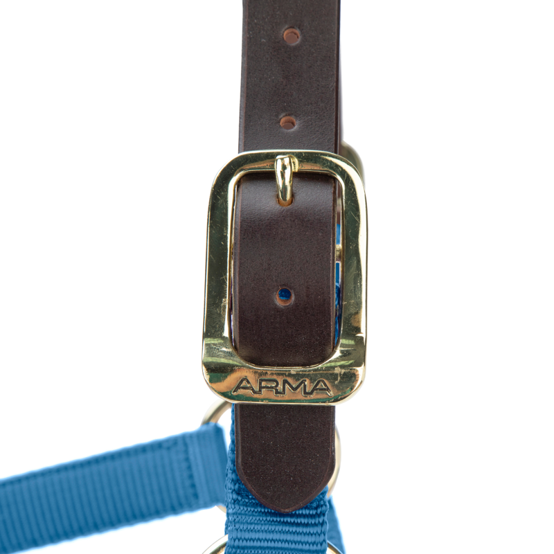 Shires ARMA Premium Adjustable FieldSafe Headcollar - Royal-1