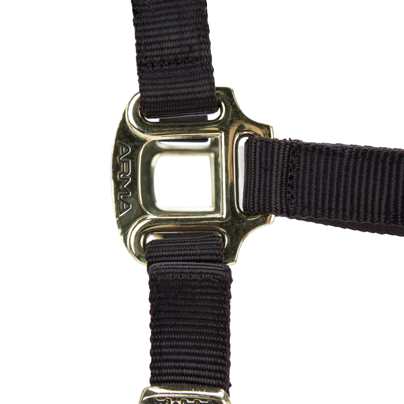 Shires ARMA Premium Adjustable FieldSafe Headcollar - Black-5