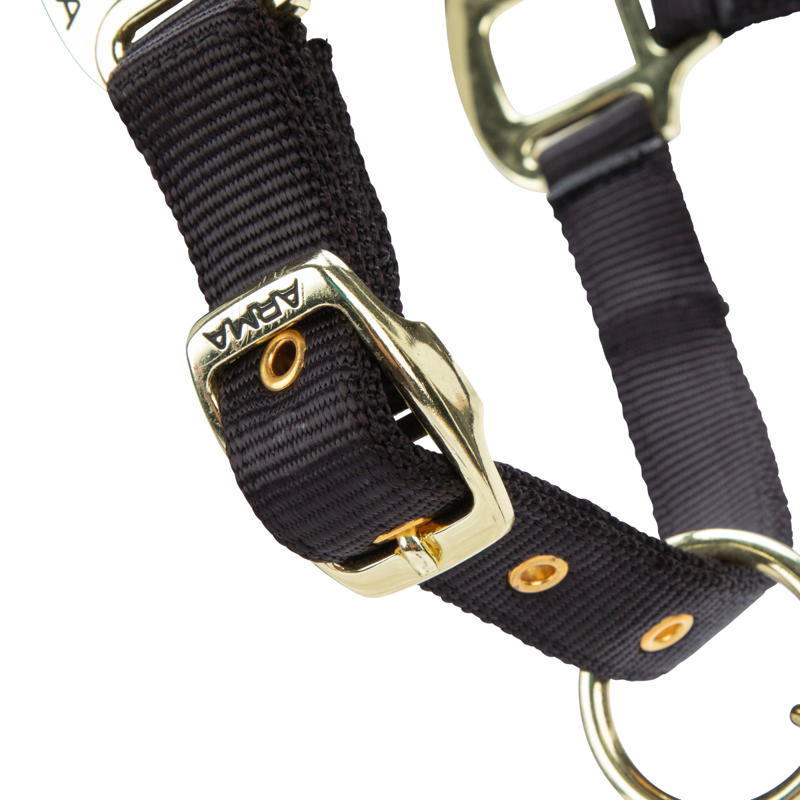 Shires ARMA Premium Adjustable FieldSafe Headcollar - Black-6