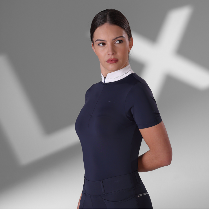 Aubrion Optima LX Show Shirt - Navy-6