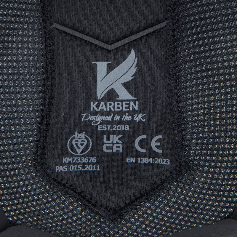 Shires Karben Sonic Riding Hat Liner - Black-7