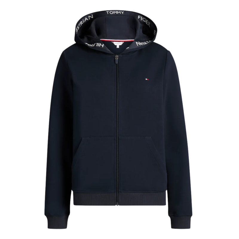 Tommy Hilfiger Women's Beverly Zip Up Hoodie - Desert Sky-1