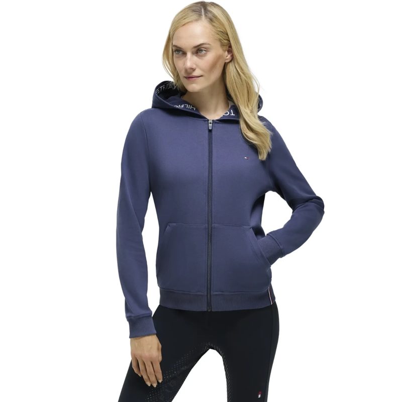 Tommy Hilfiger Women's Beverly Zip Up Hoodie - Faded Indigo