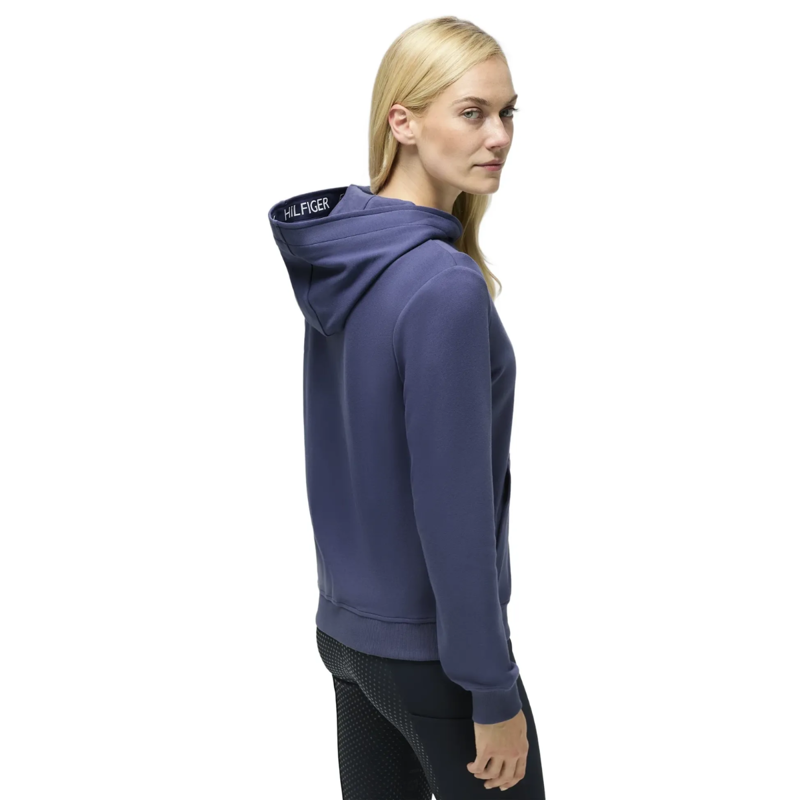 Tommy Hilfiger Women's Beverly Zip Up Hoodie - Faded Indigo-2