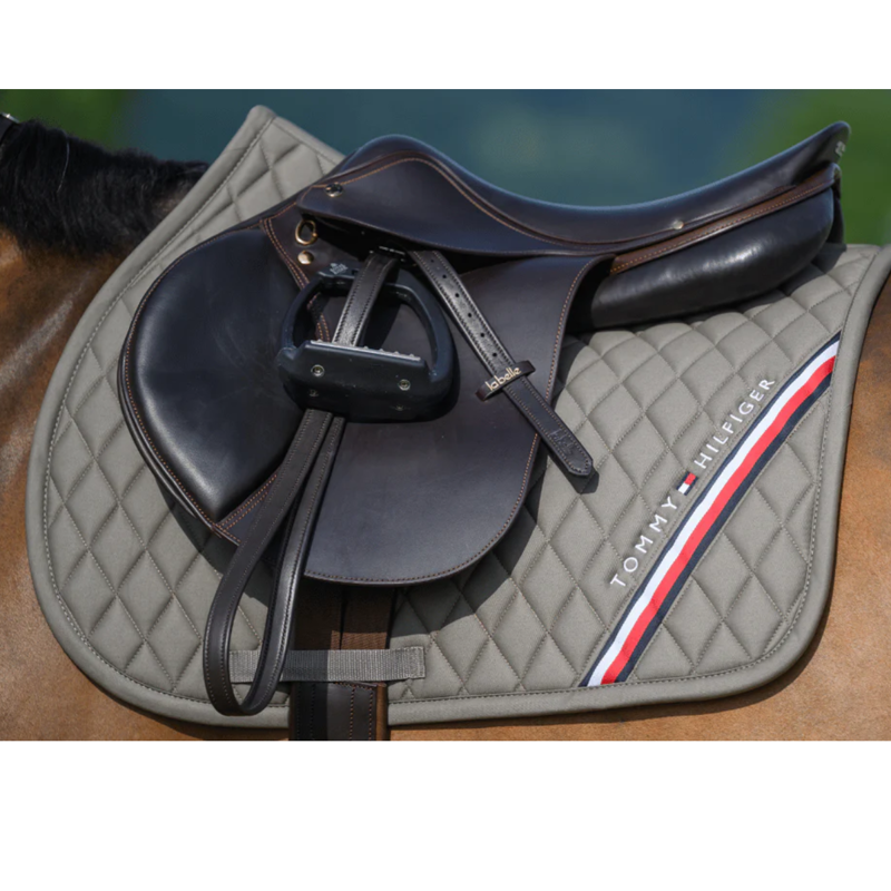 Tommy Hilfiger Stanford Jumping Saddlepad - Ash-1