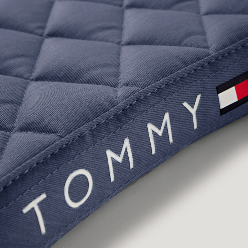 Tommy Hilfiger Stanford Dressage Saddlepad - Faded Indigo-5