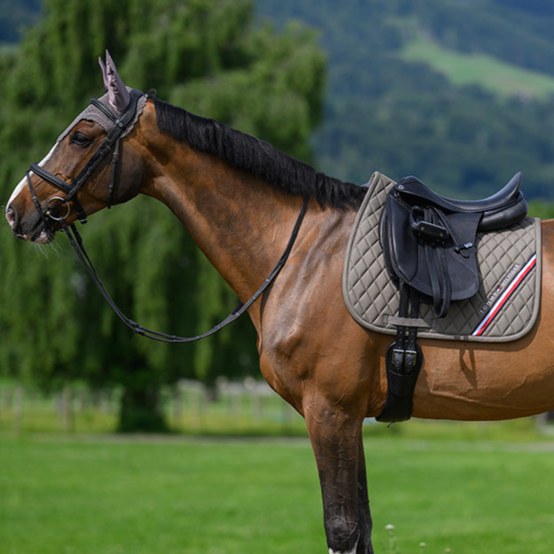 Tommy Hilfiger Stanford Dressage Saddlepad - Ash-5