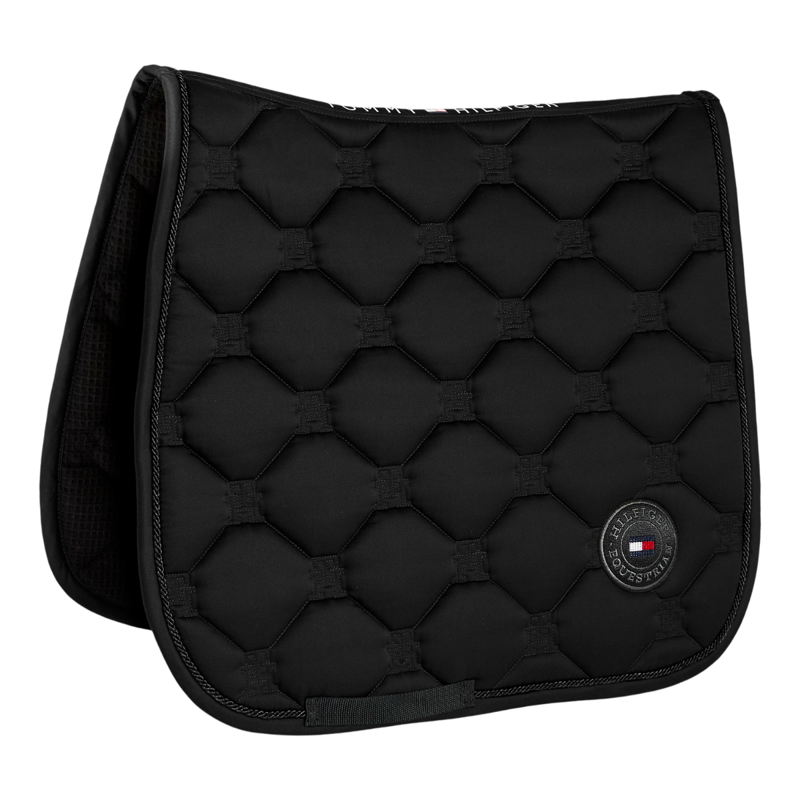Tommy Hilfiger Liberty Dressage Saddle Pad - Full - Black-1