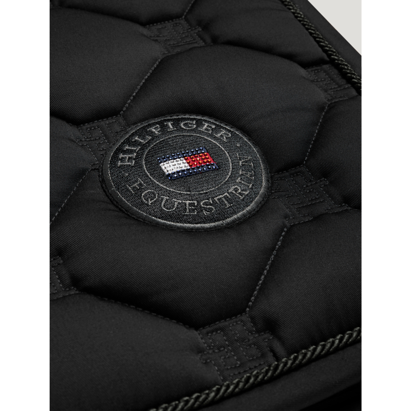 Tommy Hilfiger Liberty Dressage Saddle Pad - Full - Black-2