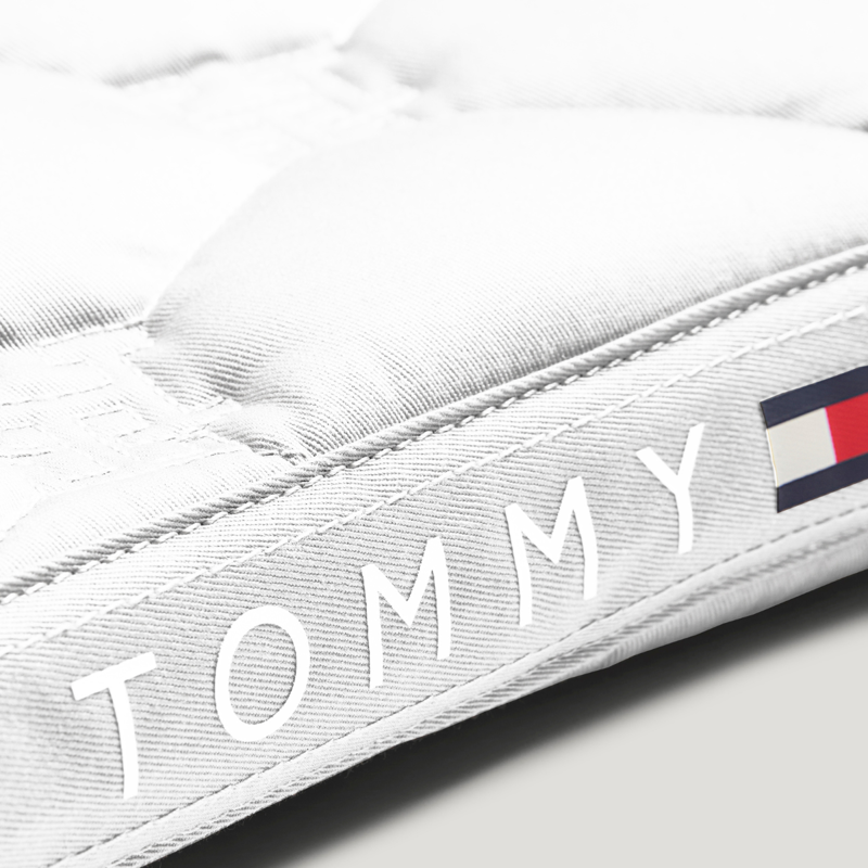 Tommy Hilfiger Liberty Dressage Saddle Pad - Full - White-4