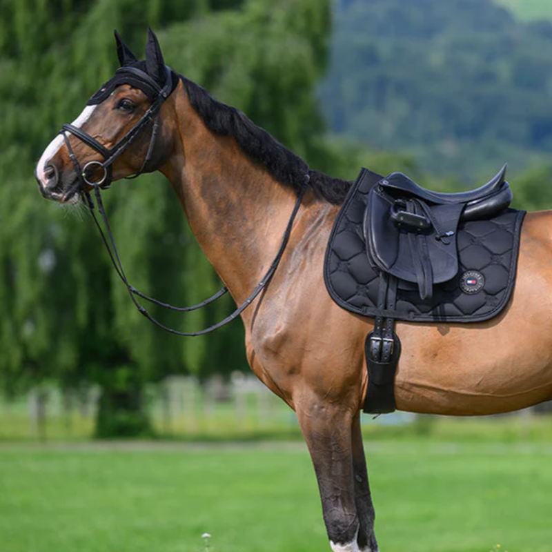 Tommy Hilfiger Emory Dressage Saddle Pad - Full - Desert Sky-4