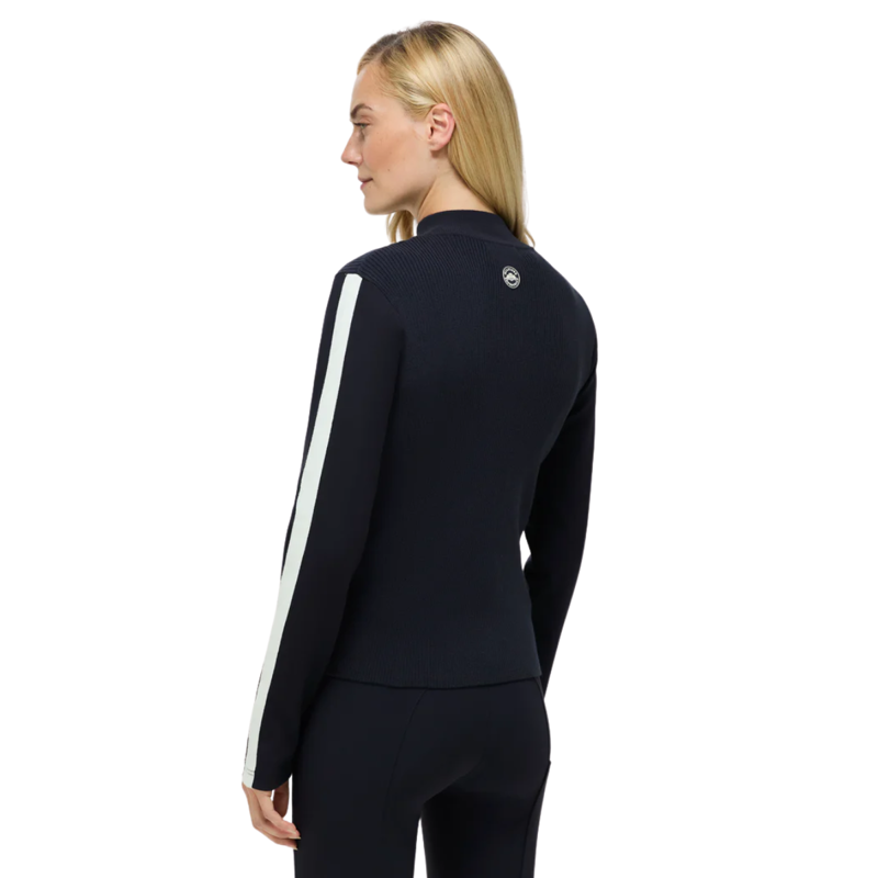 Tommy Hilfiger Women's Mirada Knit Zip Up - Desert Sky-1