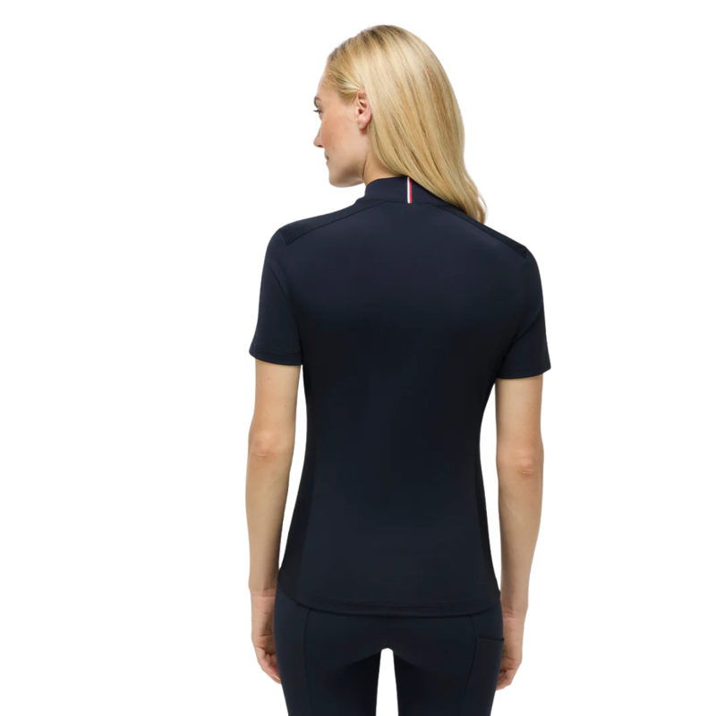 Tommy Hilfiger Women's Palma 1/4 Zip Training Top - Desert Sky-1