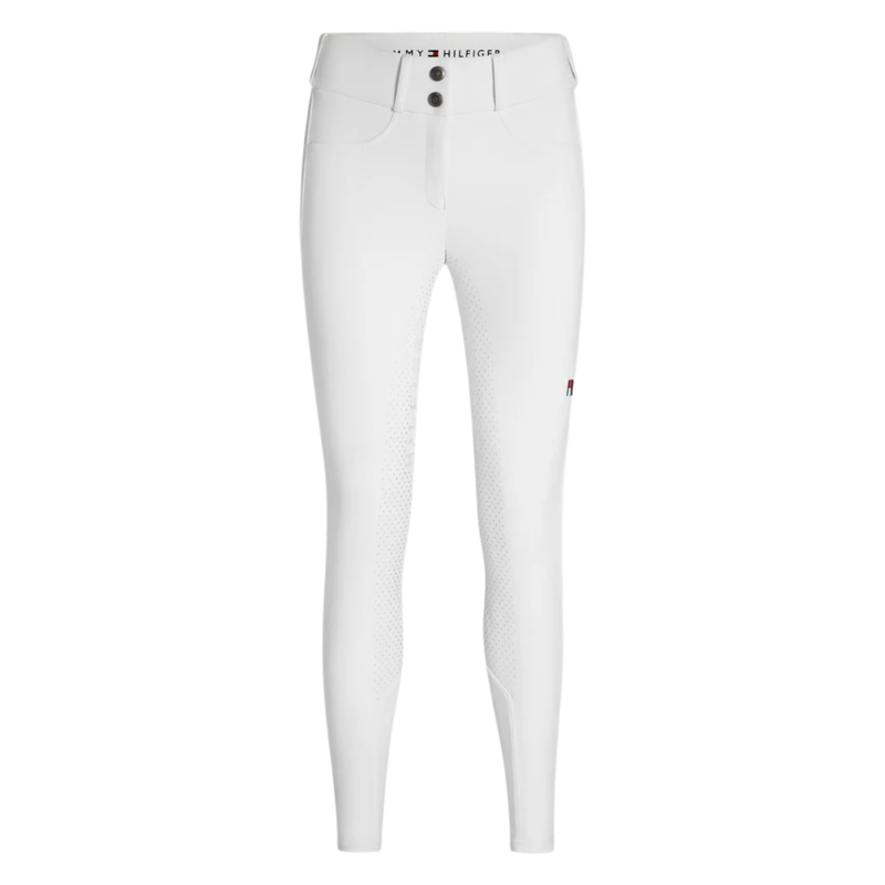 Tommy Hilfiger Women's Lea Full Grip Breeches - Optic White-1
