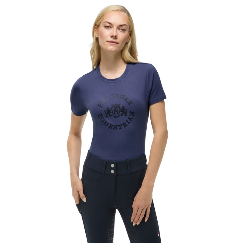 Tommy Hilfiger Women's Pasadena T-Shirt - Faded Indigo-1