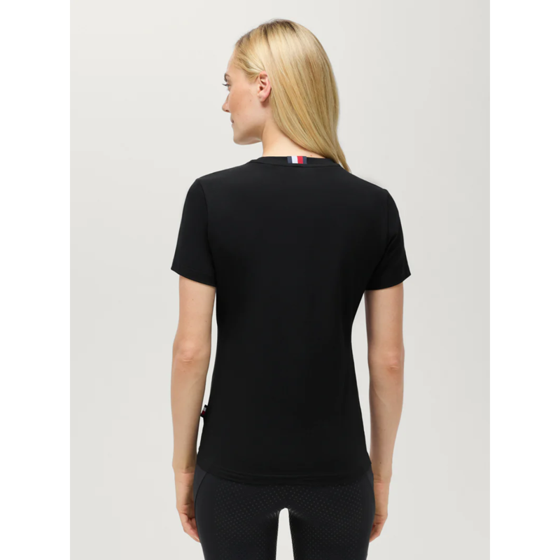 Tommy Hilfiger Women's Malibu Rhinestone T-Shirt - Black-1