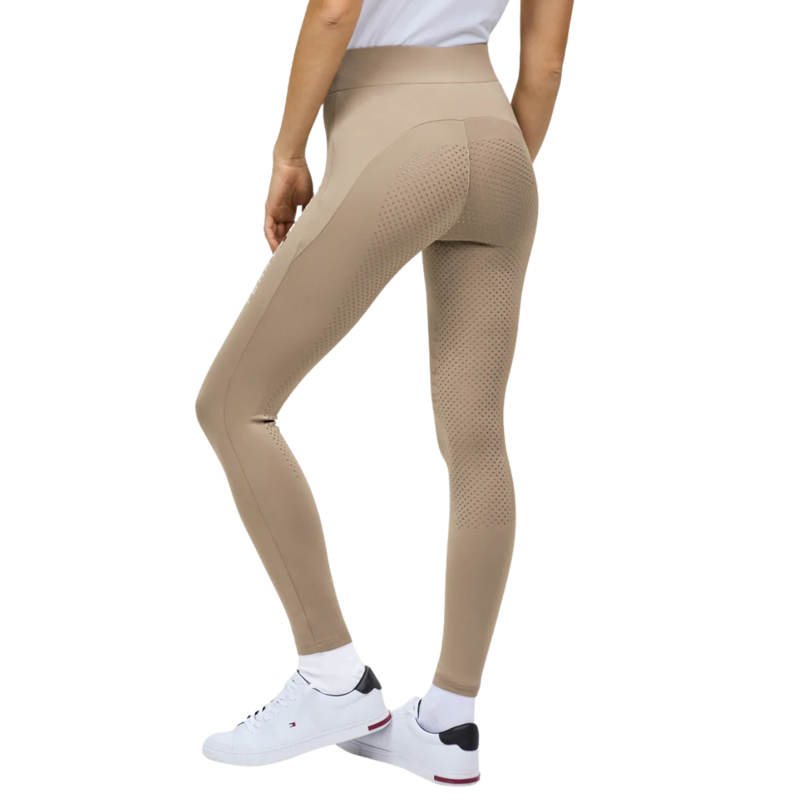 Tommy Hilfiger Women's Elmira All-Year Full Grip Leggings - Beige-3