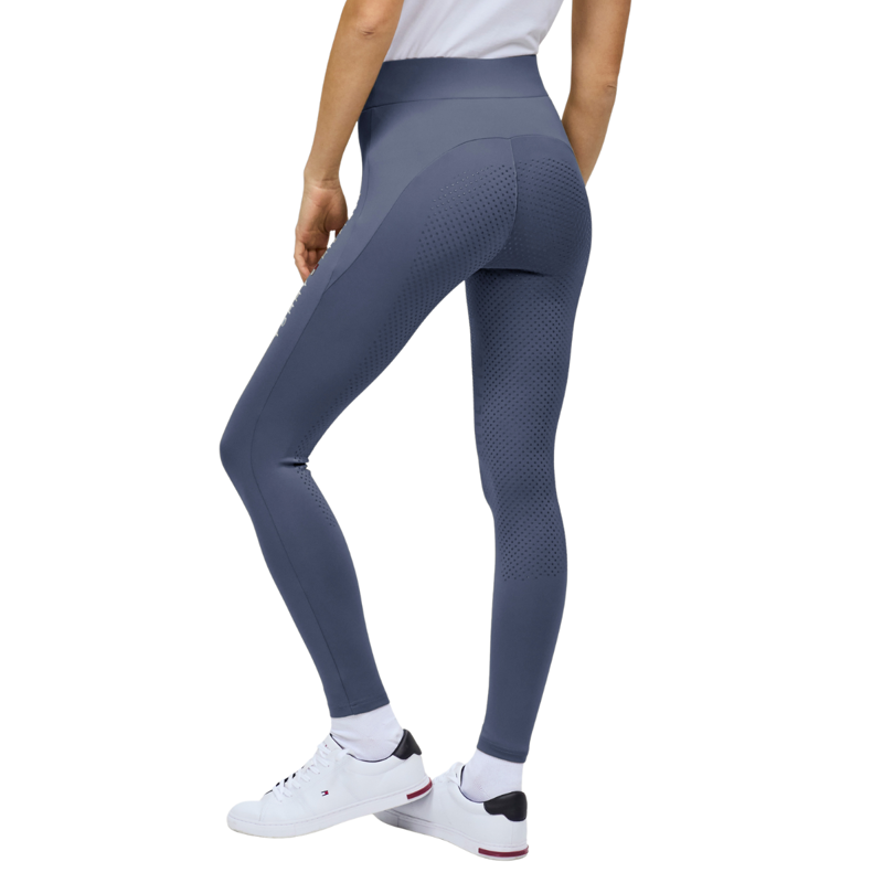 Tommy Hilfiger Women's Elmira All-Year Full Grip Leggings - Faded Indigo-1