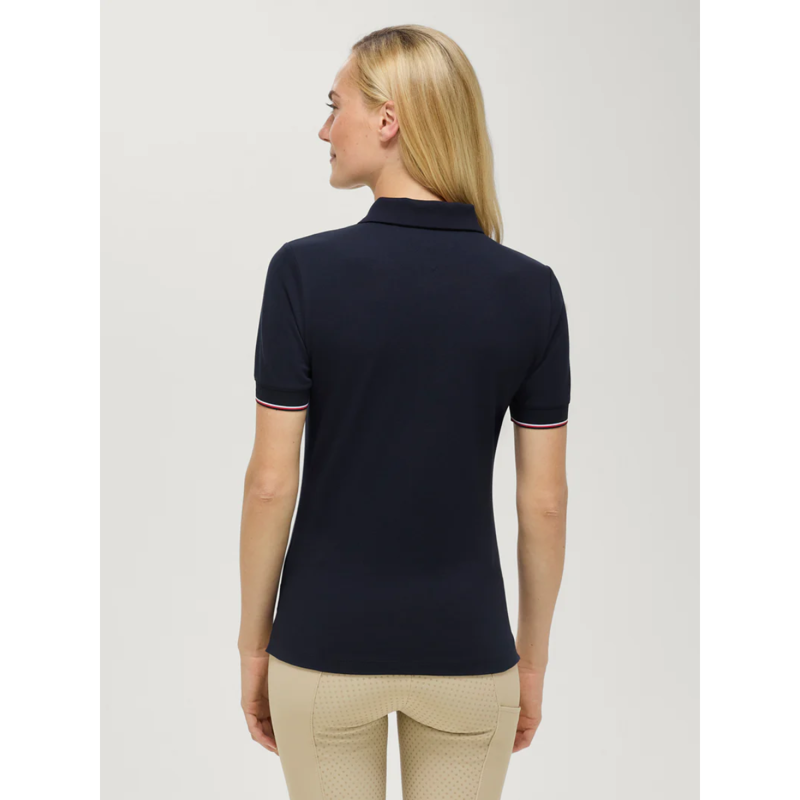 Tommy Hilfiger Women's Anaheim Zip Polo Shirt - Desert Sky-2