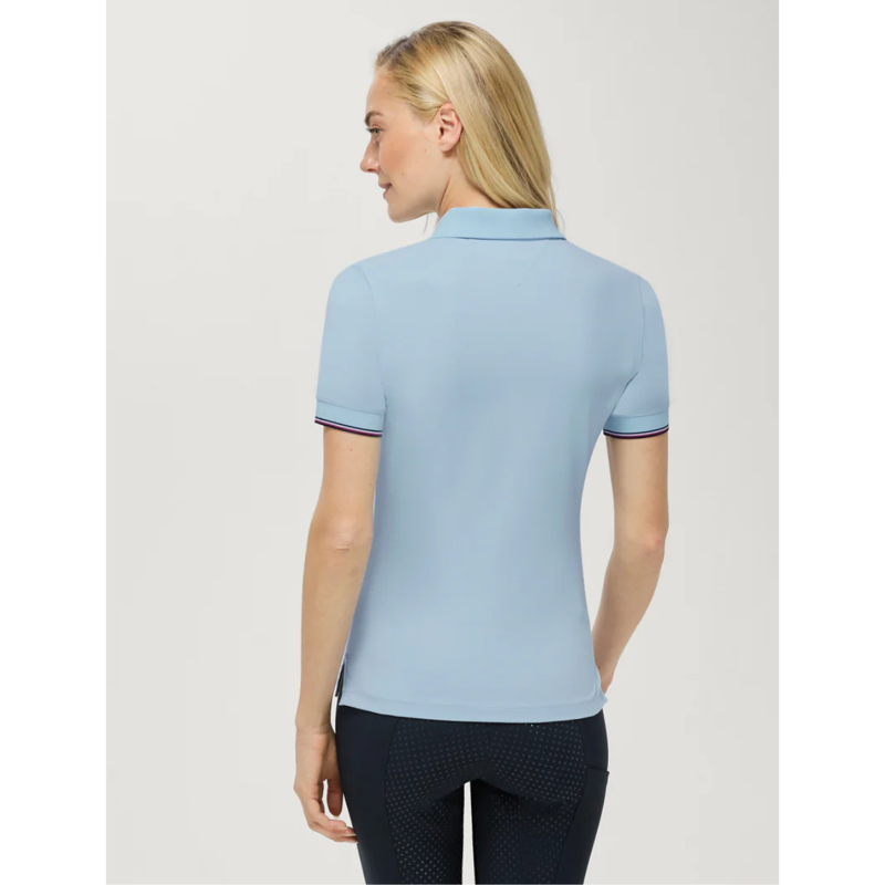 Tommy Hilfiger Women's Anaheim Zip Polo Shirt - Sweet Blue-2