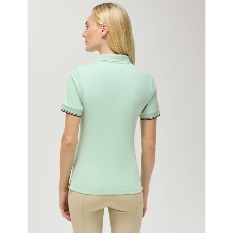 Tommy Hilfiger Women's Anaheim Zip Polo Shirt - Belair Mint-2