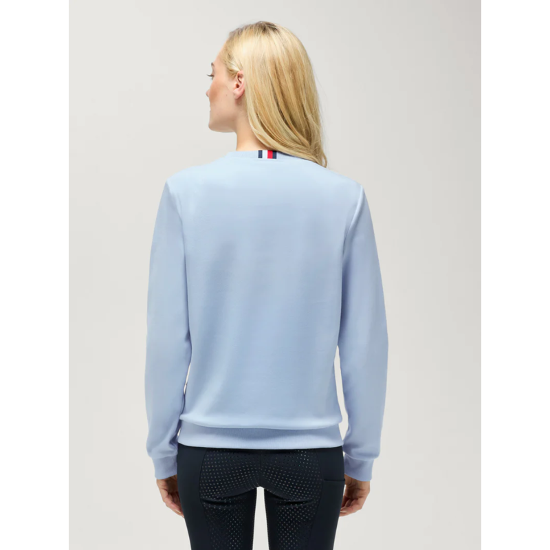 Tommy Hilfiger Women's Belair Rhinestone Sweatshirt - Sweet Blue-2