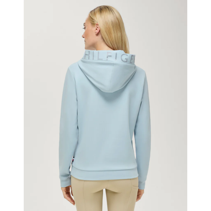 Tommy Hilfiger Women's Hollywood Rhinestone Hoodie - Sweet Blue-2