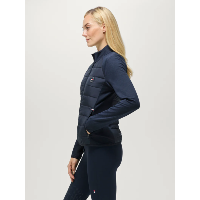 Tommy Hilfiger Women's Napa Hybrid Jacket - Desert Sky-2