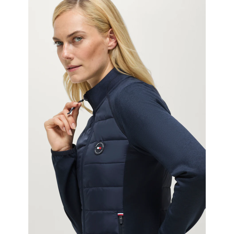 Tommy Hilfiger Women's Napa Hybrid Jacket - Desert Sky-4