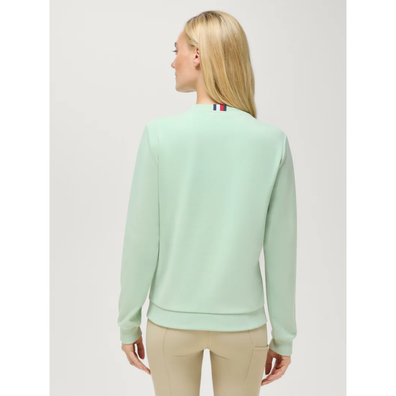 Tommy Hilfiger Women's Belair Rhinestone Sweatshirt - Belair Mint-2