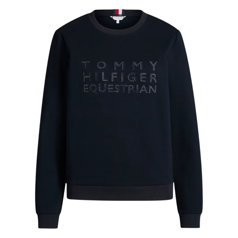 Tommy Hilfiger Women's Belair Rhinestone Sweatshirt - Desert Sky-1