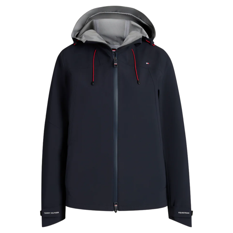 Tommy Hilfiger Women's Upland Airbag Compatible Rain Jacket - Desert Sky-1