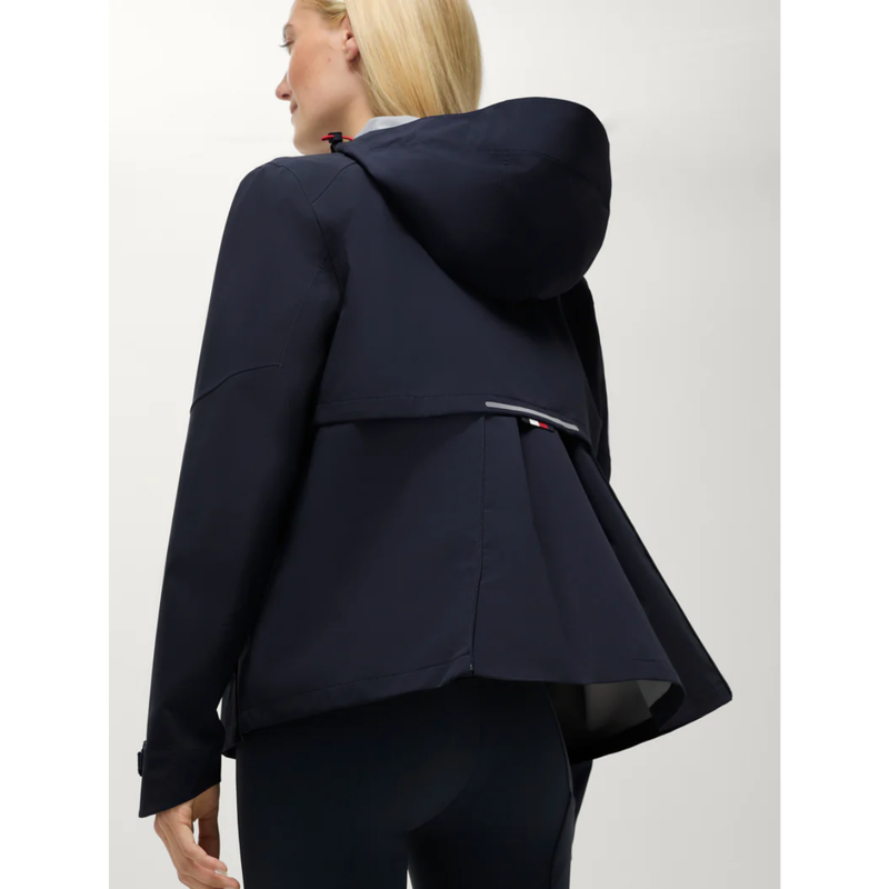 Tommy Hilfiger Women's Upland Airbag Compatible Rain Jacket - Desert Sky-5