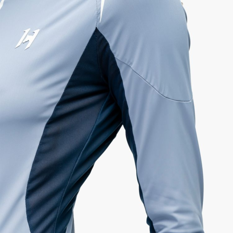 Horseware Stamina Long Sleeve 1/4 Zip Top - HW Blue-3