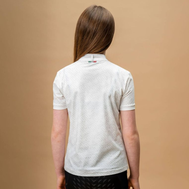 AA by Horseware Kids Zanara Shirt - White/Silver Print-1