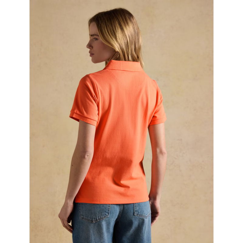 Joules Women's Woody Polo Shirt - Orange-2