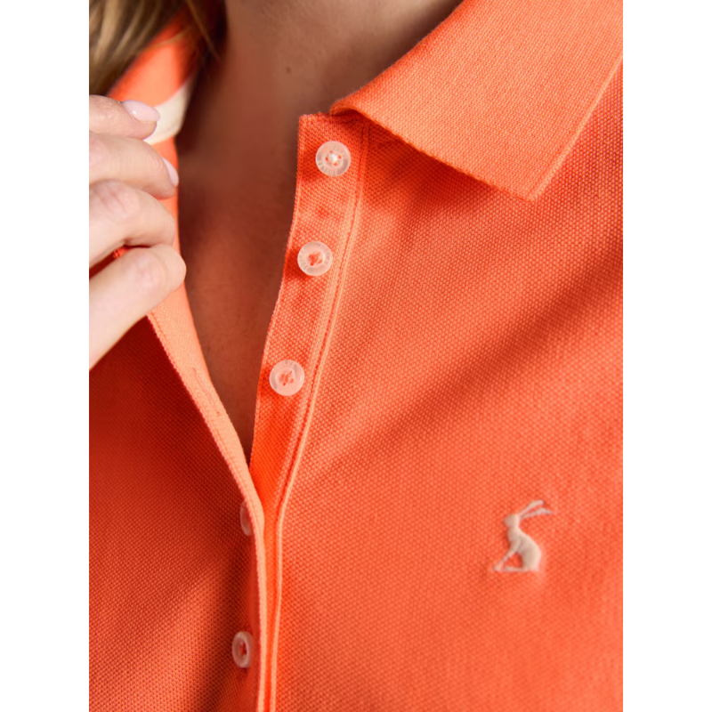 Joules Women's Woody Polo Shirt - Orange-5