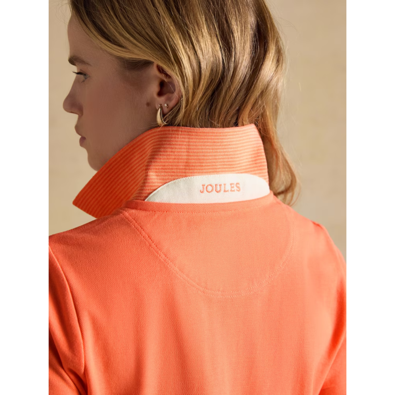 Joules Women's Woody Polo Shirt - Orange-9