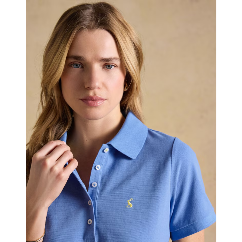 Joules Women's Woody Polo Shirt - Blue-3