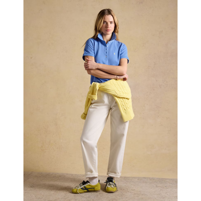 Joules Women's Woody Polo Shirt - Blue-4
