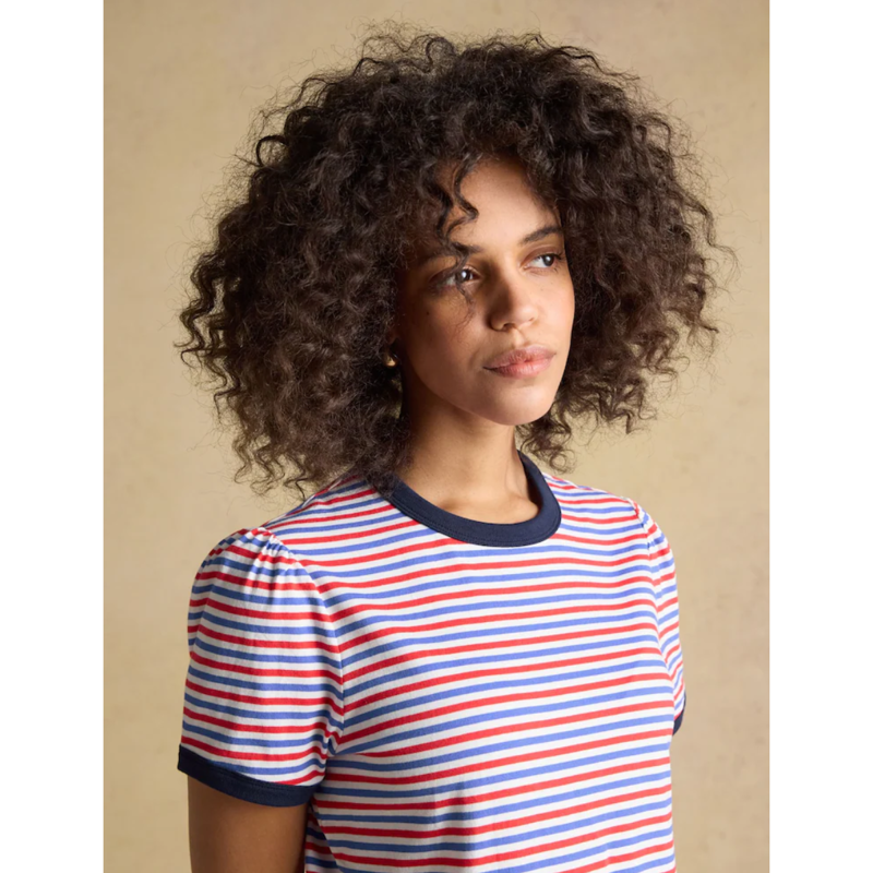 Joules Ladies Erin T-Shirt - London Bus Stripe-4