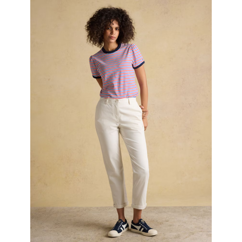 Joules Ladies Erin T-Shirt - London Bus Stripe-5