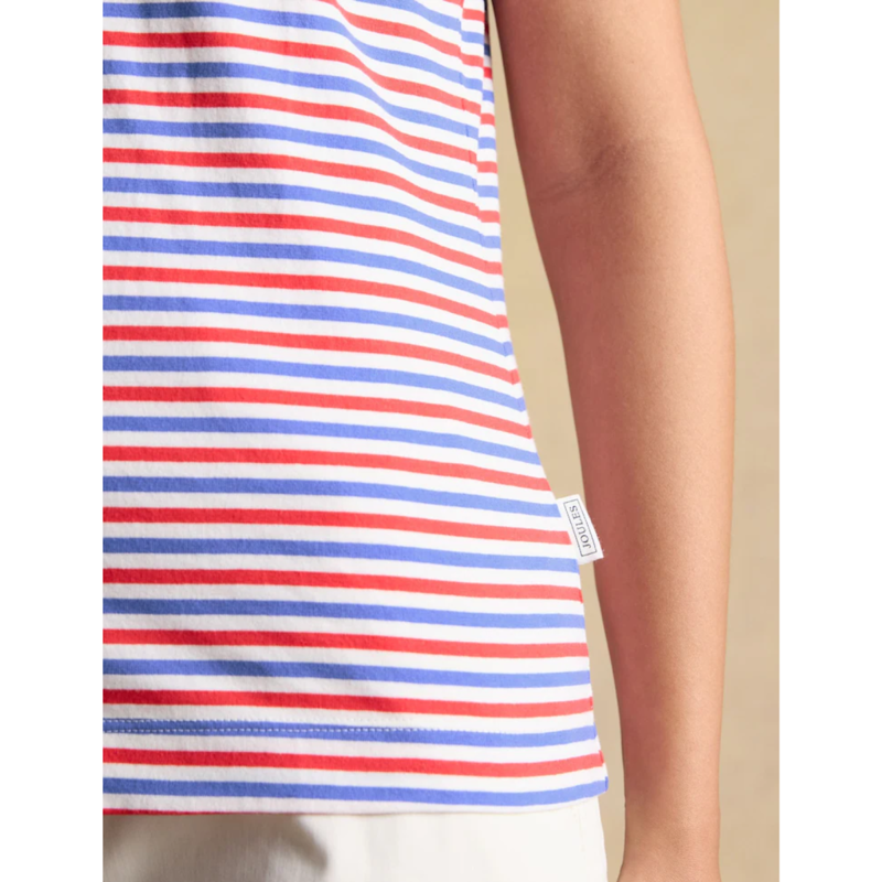 Joules Ladies Erin T-Shirt - London Bus Stripe-6