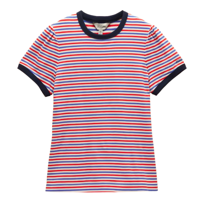 Joules Ladies Erin T-Shirt - London Bus Stripe
