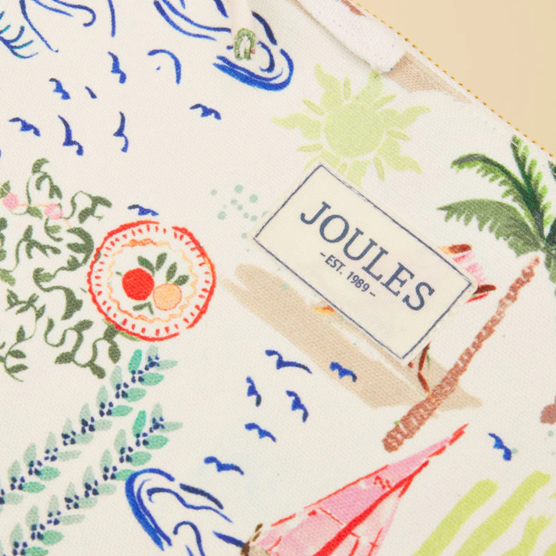 Joules Ladies Carrywell Pouch - Palm Print-3