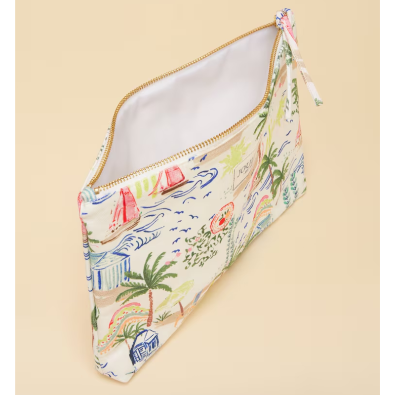 Joules Ladies Carrywell Pouch - Palm Print-4