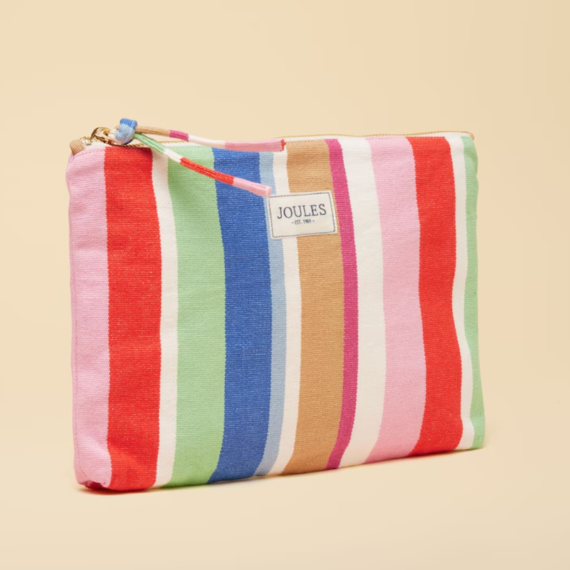 Joules Ladies Carrywell Pouch - Multi Stripe-1