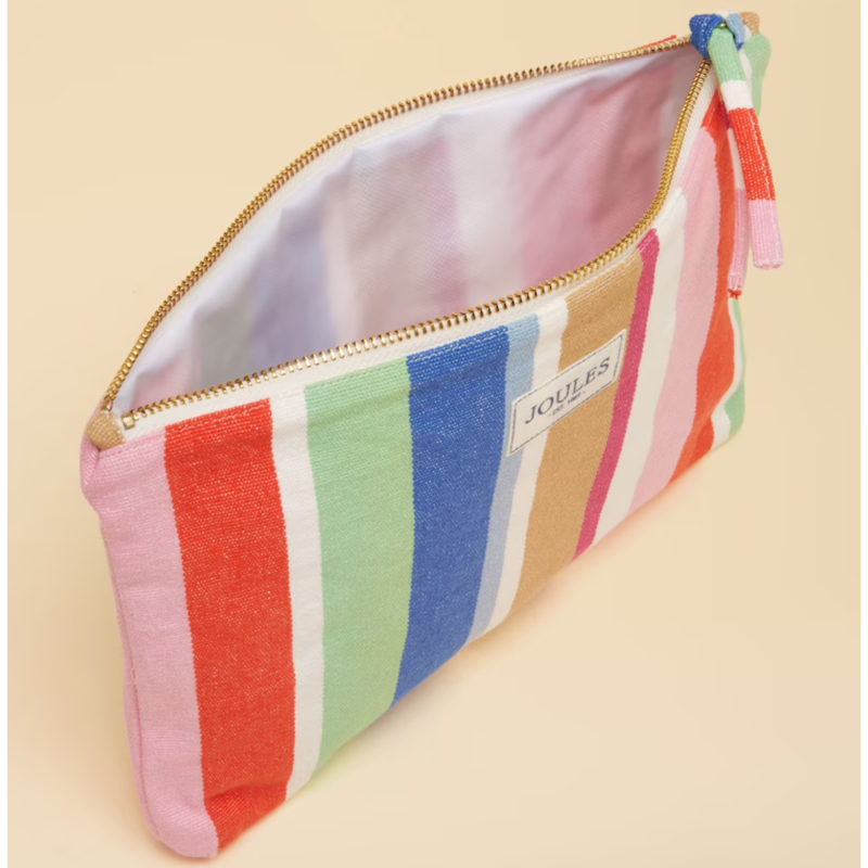 Joules Ladies Carrywell Pouch - Multi Stripe-4